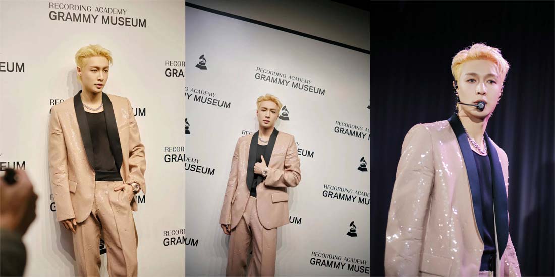 张艺兴受邀做客格莱美博物馆 以《面纱》舞台展示M-POP音乐