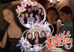 <b>吴千语与好友庆祝26岁生日 身边不见男友施伯雄</b>