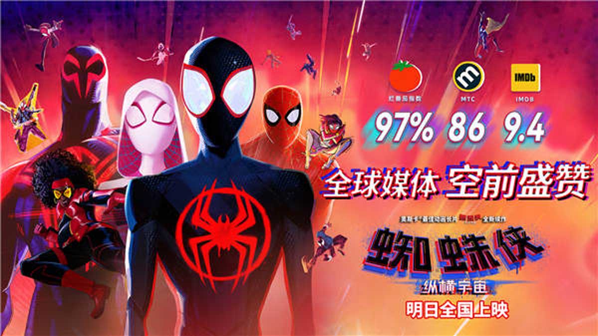 <strong>《蜘蛛侠：纵横宇宙》超前观影口碑</strong>