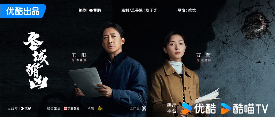 <strong>硬核悬疑剧《冬城猎凶》杀青 王阳万茜跨时空追凶揭开双案迷局</strong>