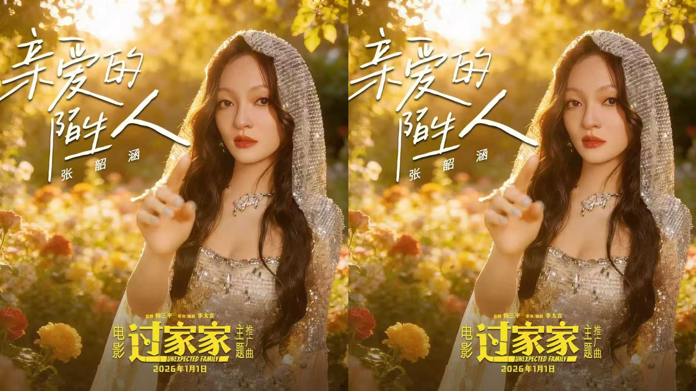 <strong>张韶涵献唱电影《过家家》主题推广曲 成龙陪你温暖过冬</strong>